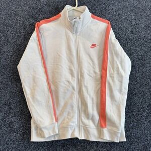 Nike Sportswear Men's Light Bone Club Fleece  Track Jacket Size L